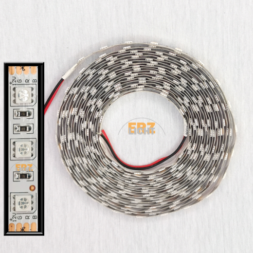 RGB LED-Stripe, 5m, 60 LED/m, 12V, Lichtband