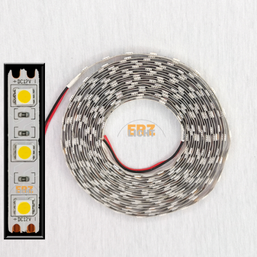 LED-Stripe, warmweiß, 5m, 60 LED/m, 12V, Lichtband