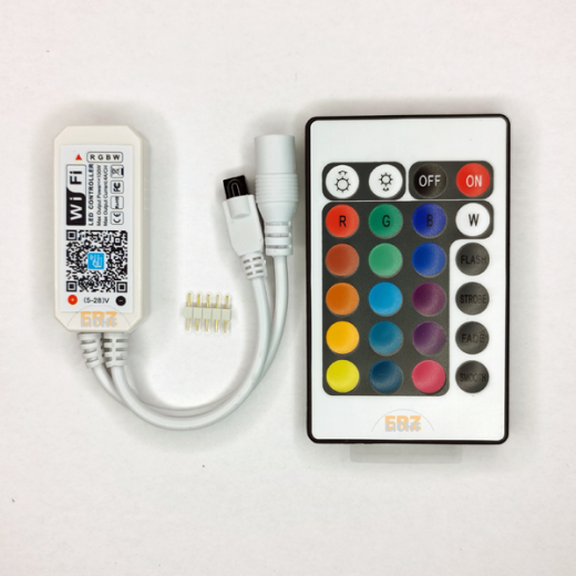 WiFi+IR Controller für RGB+W LED-Stripe